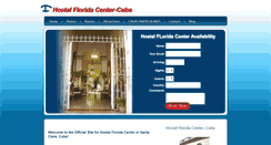 Desktop Screenshot of hostalfloridacenter.com